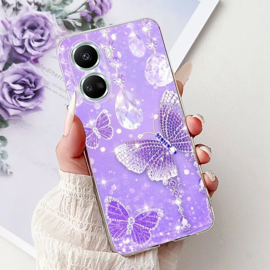Fashionable Soft Slim Phone Case with Painted Design - Compatible with Huawei Nova 10 Series