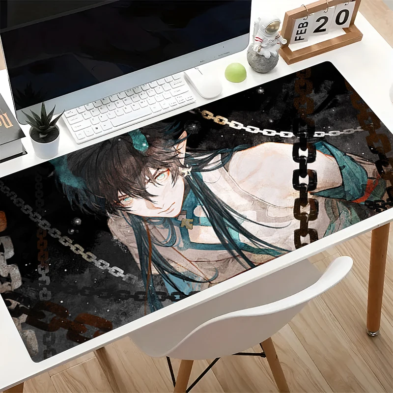 

Honkai Star Rail Imbibitor Lunae Mouse Pad Laptop Anime Table Mat Gaming Gamer Keyboard Pads Rubber Office PC Mousepad 900x400