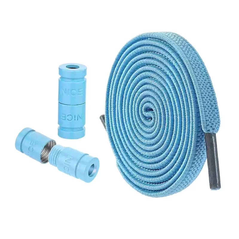 Vibrant No-Tie Elastic Shoelaces