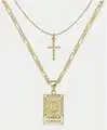 Gold Letter Cross B