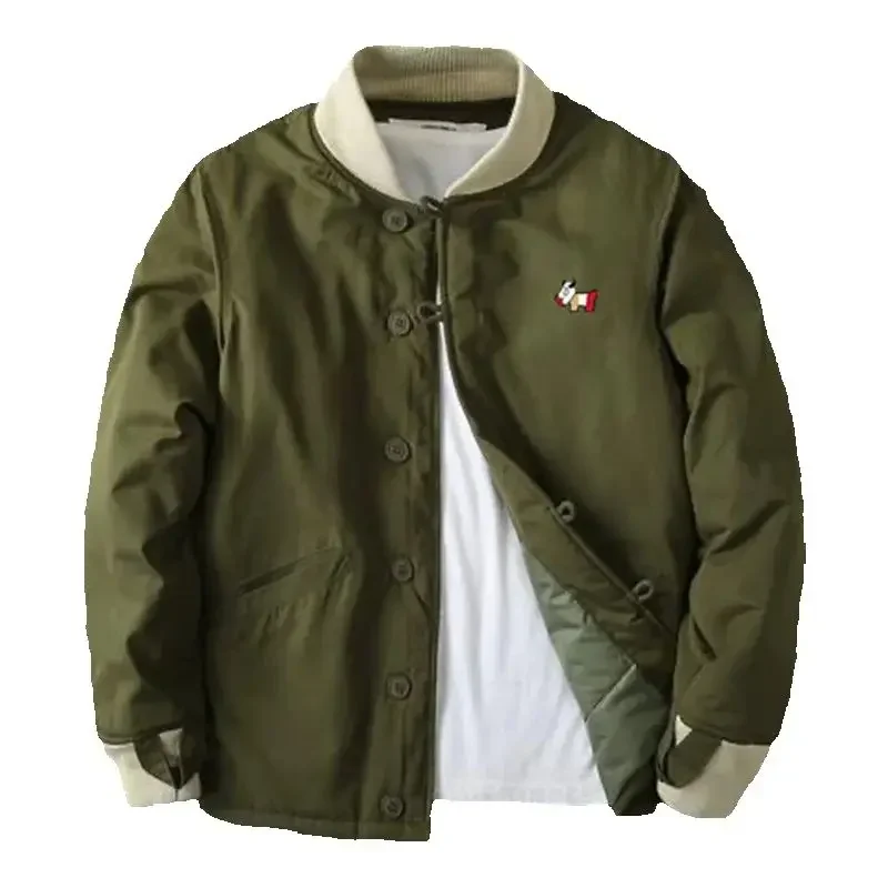 Winter Golf Wear Men New Korean Golf Jacket Cotton Clip Keep Warm Casual Coat Luxury Short Padded Jacket Men Clothing