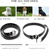 Electric Dog Training Collar Detachable Bark  Rechargeable Anti Barking Shock Vibration Collar for All Dogs Pet with Clicker 4