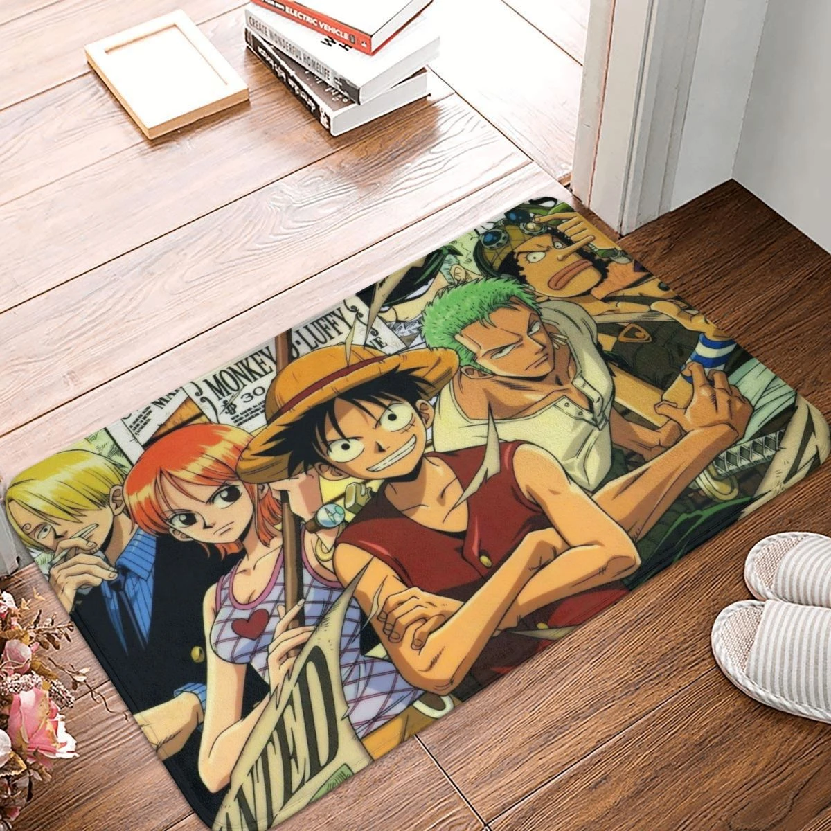 Monkey D Luffy Manga Non Slip Doormat Kitchen Mat Nami Luffy Floor Carpet Entrance Door Rug Bedroom Decorative Aliexpress