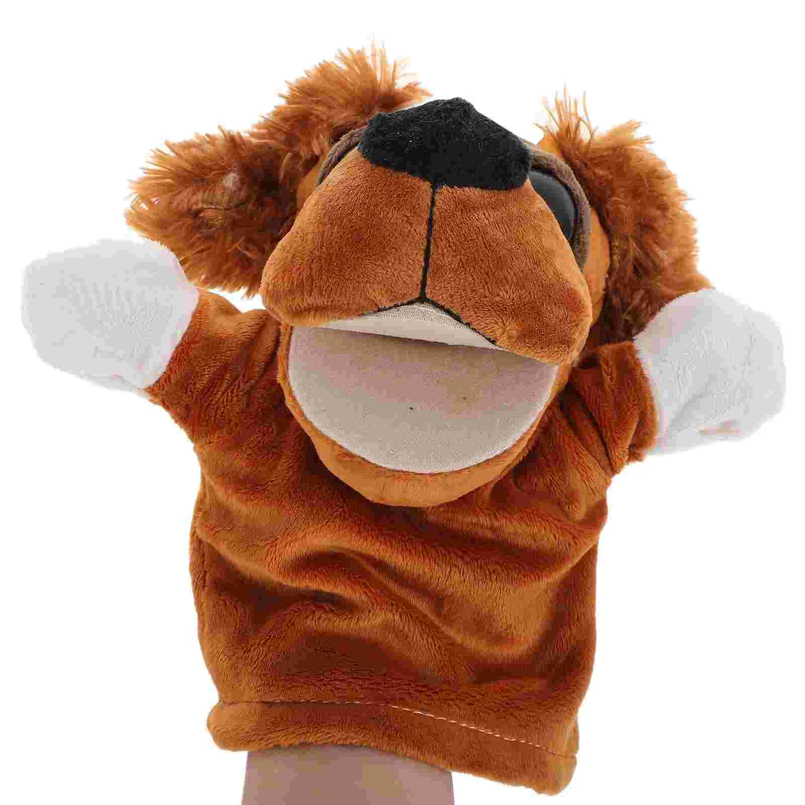 

Educational Toys for Toddlers Dog Puppet Hand Animal Puppets Story Baby Movable