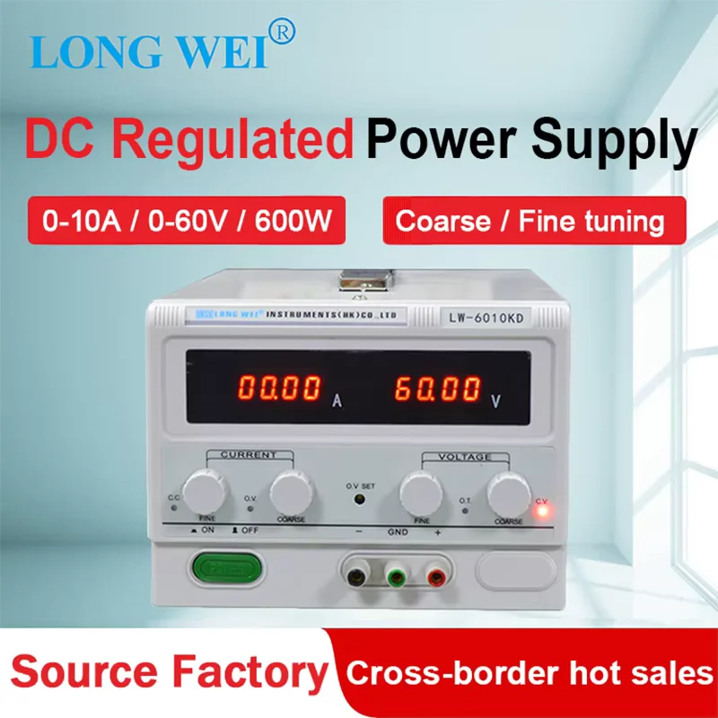 Longwei 15V 30V 60V 10A 20A 30A 60A 900W Stable Adjustable Bench