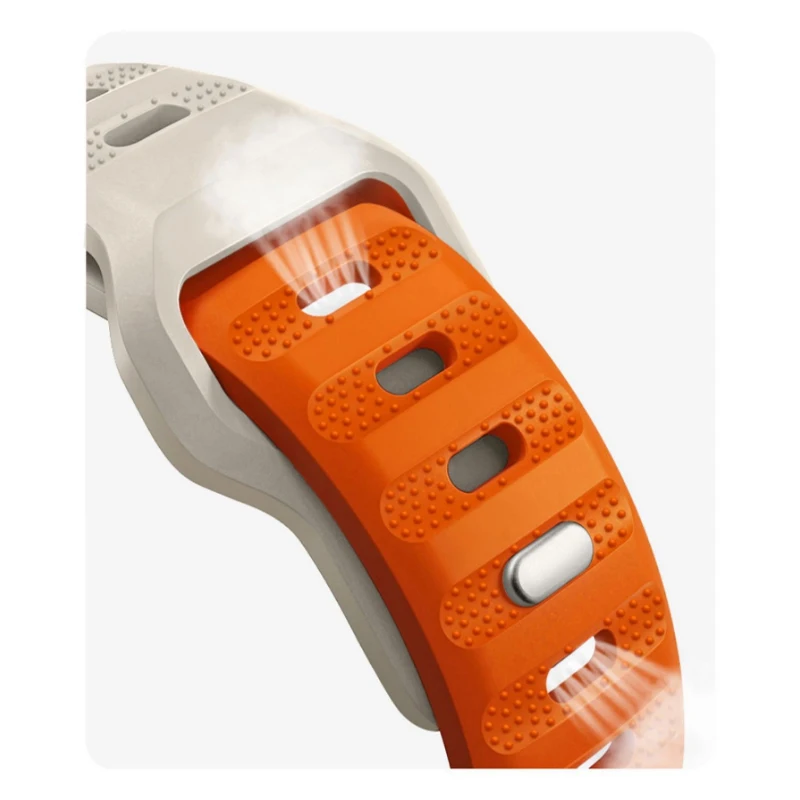 Premium Silicone Sport Watch Strap - 22mm Replacement Band
