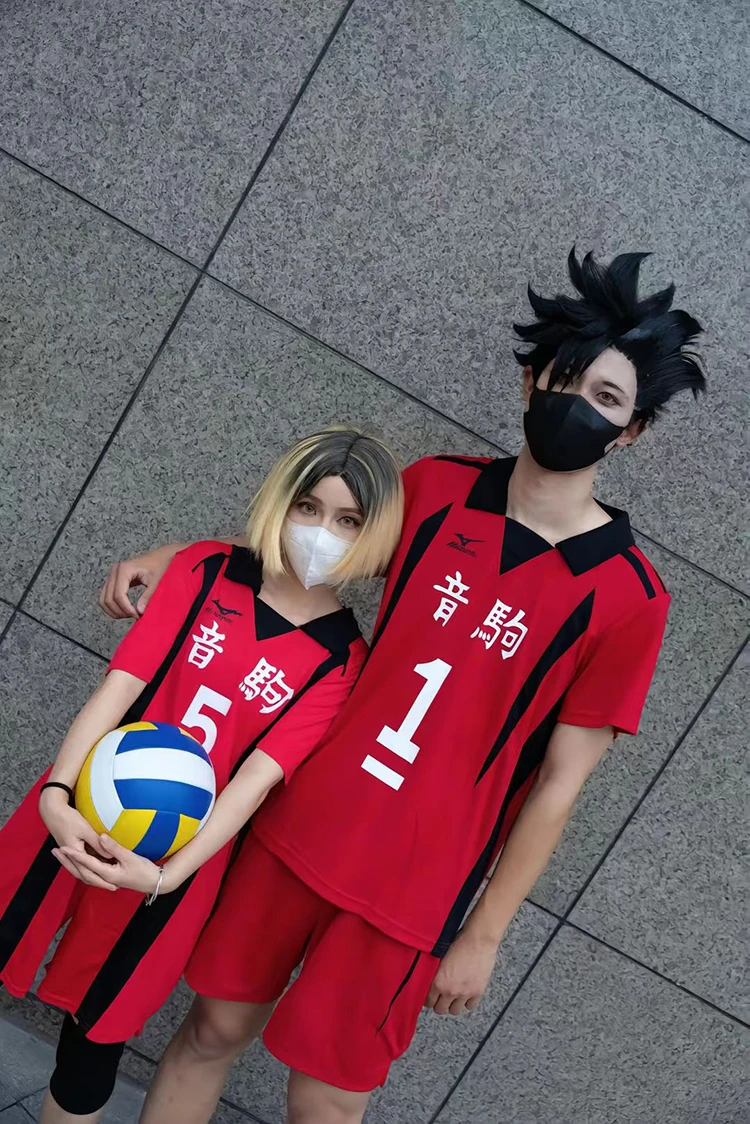 Anime Haikyuu Cosplay Costumes Nekoma High School Volleyball