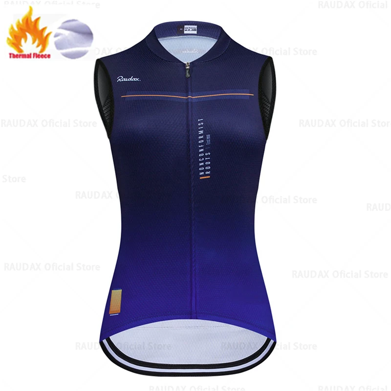 Women Winter Cycling Clothing Sleeveless Cycling Vest Mtb Sports Team Bicycle Jersey Thermal Jackets Warm Fleece Clothes winter jacket,sport jacket