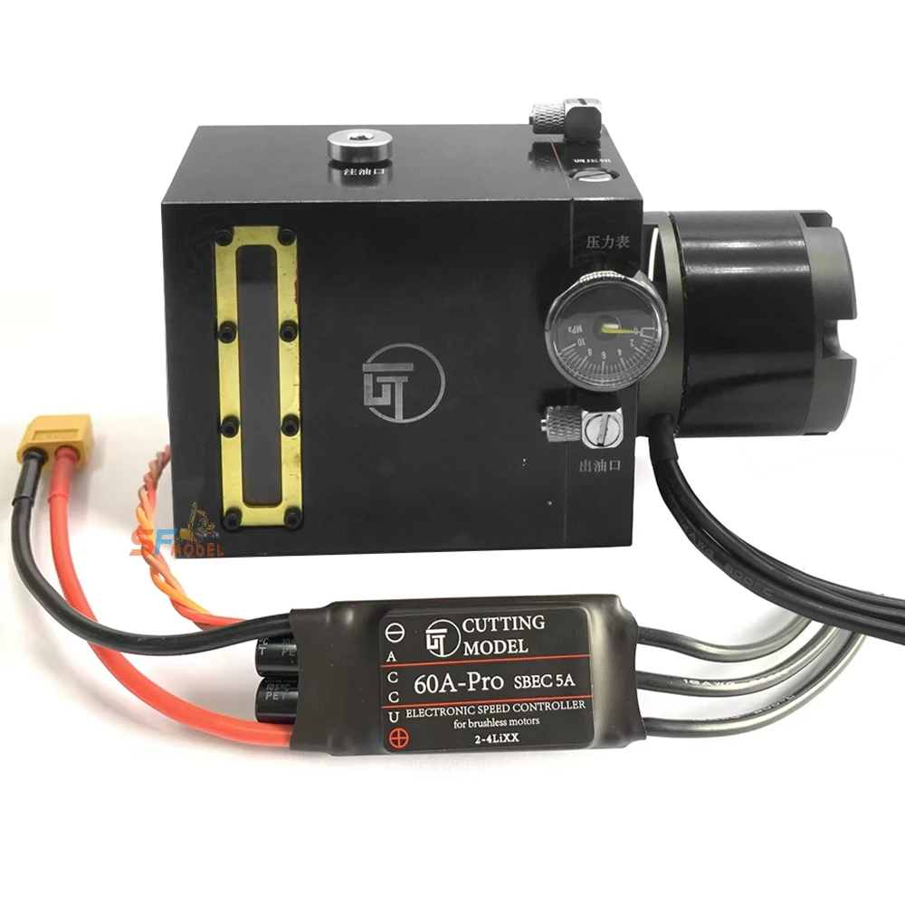 Pelle hydraulique RC avec pompe intégrée ESC - Tank robot radiocommandé