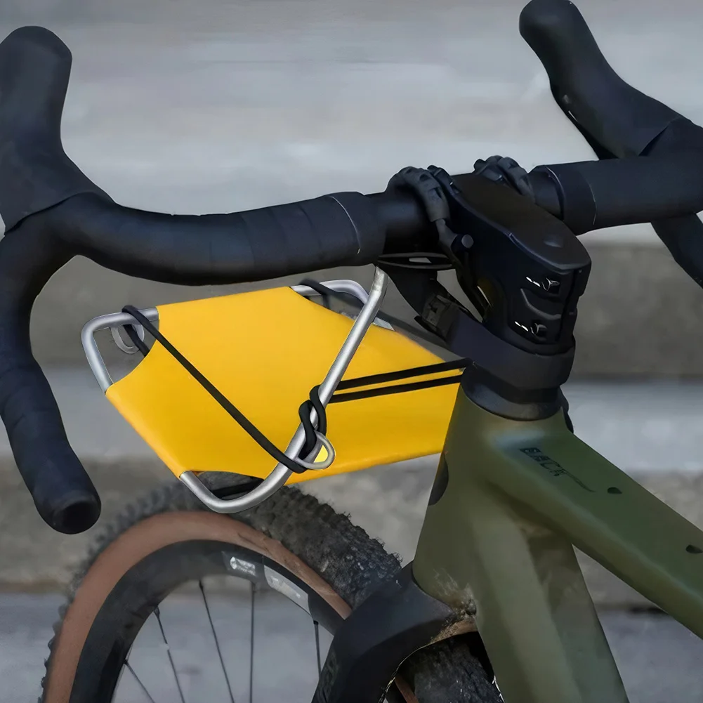 Metal Bike Basket Front Rack Carrier Luggage Shelf Bracket Detachable Front Rack Carrier MTB Bike Cargo Rack Bicycle Accessories