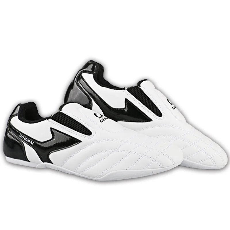 Breathable Taekwondo Shoes Karate Kung Fu Wrestling Martial Arts Shoes Women Men Adult Children Soft Sole Sneaker Coach Shoes