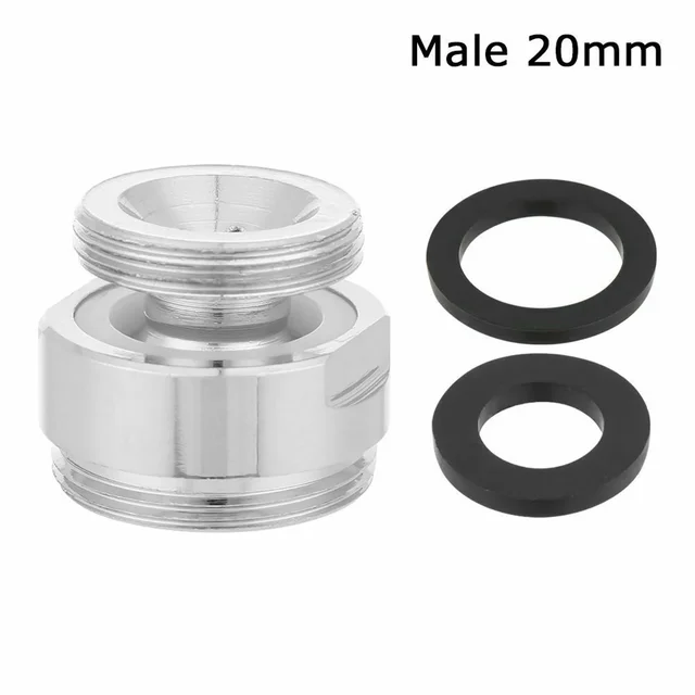 `Swivel Aerator Adapter `360 Degree Adjustable Kitchen` Faucet Fittings Tap Aerator `Connector Water Purifier Accessories 5