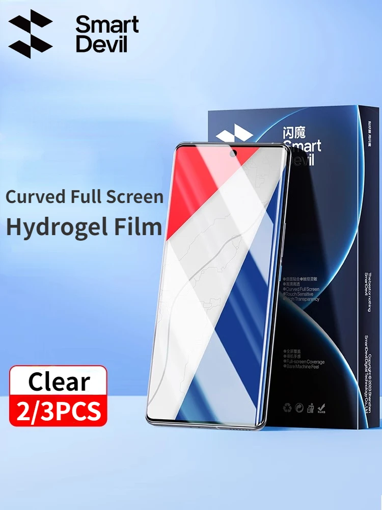 SmartDevil Hydrogel Full Cover HD Clear Screen Protector Film