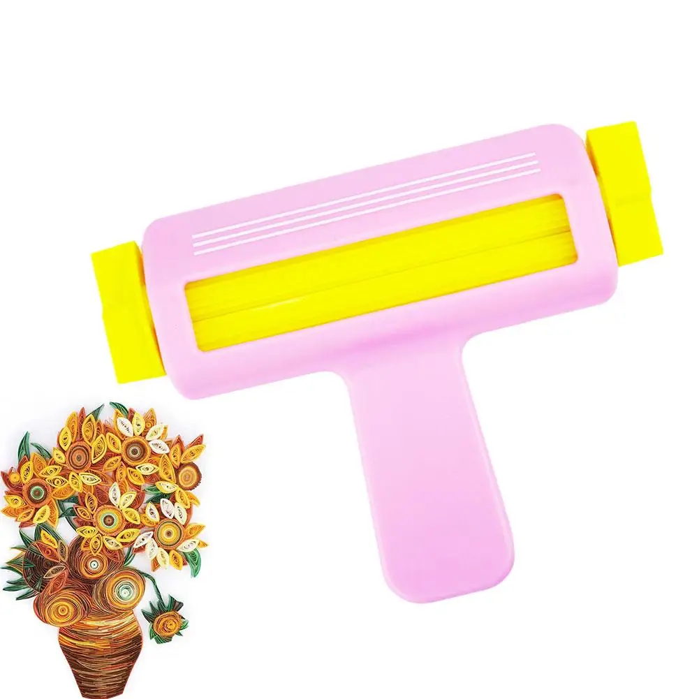 Paper Cutter Embossing Folder Paper Quilling Tools DIY Paper Crimper Machine For Craft Paper-Cut Hole Punch Hand Tool Paper Embossing Scrapbooking School Machine Craft Gift
