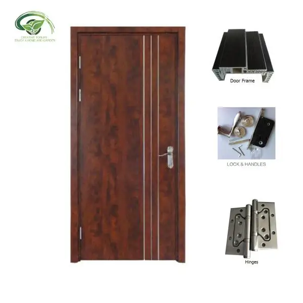 Timber door leaf hotel entrance doors 3