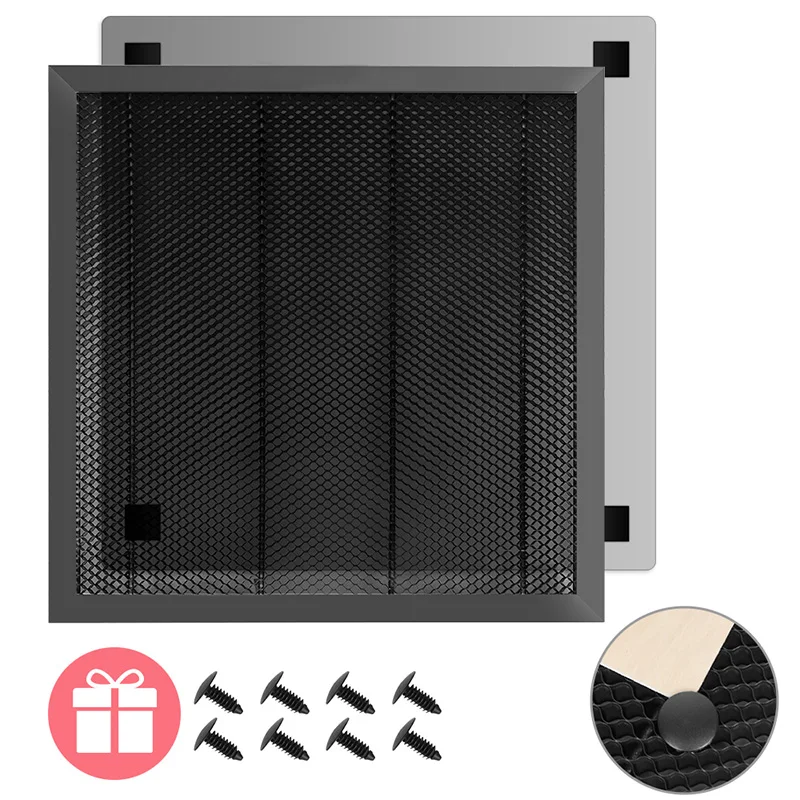 Table De Travail Nid D'Abeille ACMER 440x440 Mm Pour Graveur Laser - Aluminium, Dissipation Chaleur