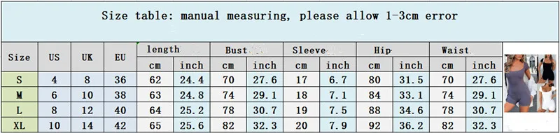 BKLD Comfortable Fitness One Pieces New Summer Clothes Square Collar Bodycon Sexy Playsuits Shorts Romper And Jumpsuit For Women
