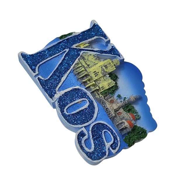 Aimant De Réfrigérateur 3D Belgique Liège - Souvenir - En Cristal