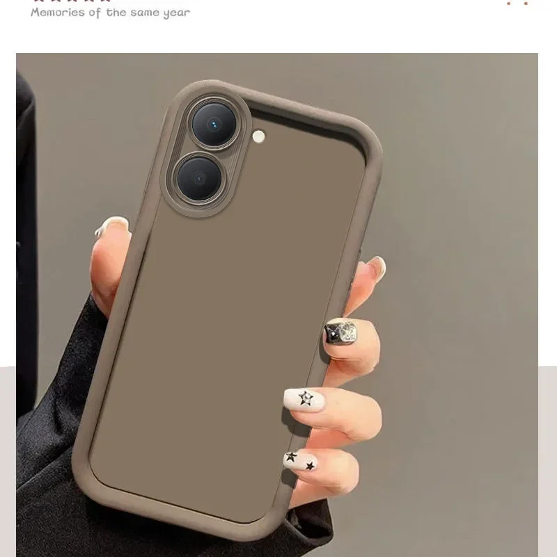 Frosted Shockproof Matte Anti-Drop Phone Case - Soft Shell Protective Cover