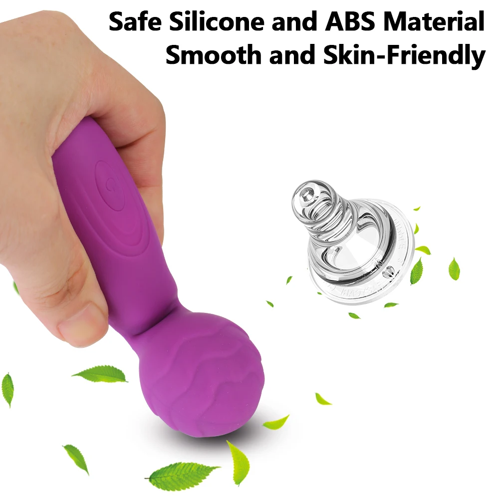 Short Magic 11cm Wand Vibrators For Women Nipple Clitoris Stimulator Anal Plug Dildos Female Masturbator S_voghion.com