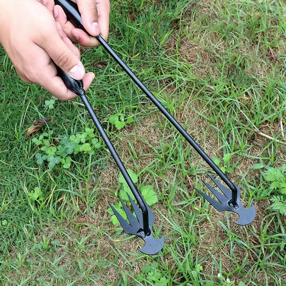 Double Side Garden Hoe,2-in-1 Heavy Duty Dual-Head Weeding Tool,for Flower Beds Gardens Household Yard Farm Gardening Tools Double Side Garden Hoe,2-in-1 Heavy Duty Dual-Head Weeding Tool,for Flower Beds Gardens Household Yard Farm Gardening Tools