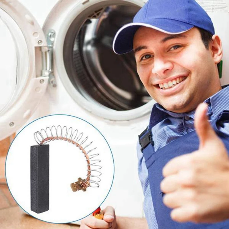 Washing Machine Carbon Brushes 154740 Carbon Brushes Motor For Bosch Siemens Washing Machine