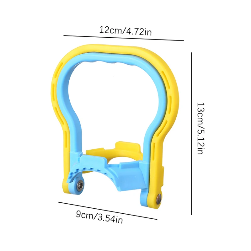 Plastic Bucket Holder 5 Gallon Water Bottle Handle Thickened Lifter Portable Ring Handle Drinking Water Bucket Carrier