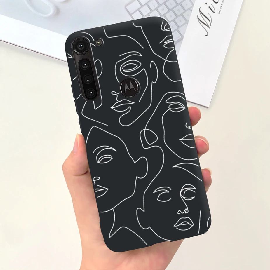 Stylish Art Painted Letters Phone Case - Soft s Coque