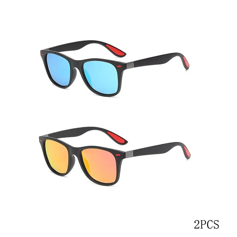 1/2PCS Car Sunglasses Anti Glare Goggles Travel Fishing Cycling Glasses 4195