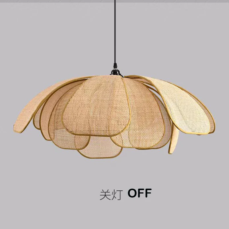 ثريا اللوتس العصرية المصنوعة يدويًا بتصميم شمالي ق...