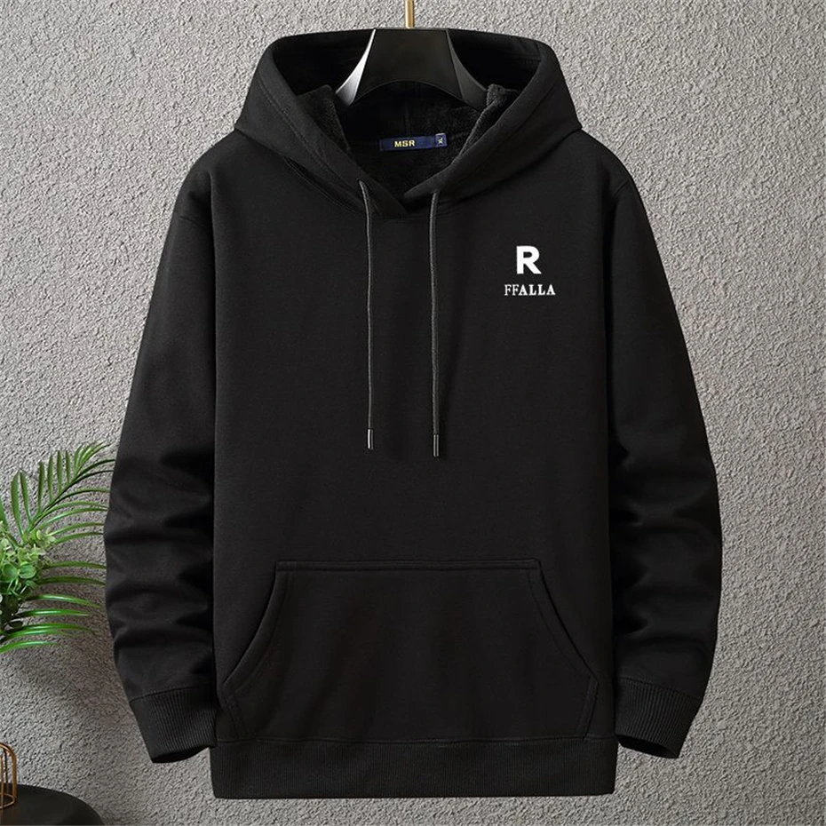 Őszies téli Tömített polár kapucnis férfiak 12XL 10XL Vmint méret hoodies Apaállat nyomtatás Búbos Garbó biss méret 12XL Ingó- hoodies Kék szín