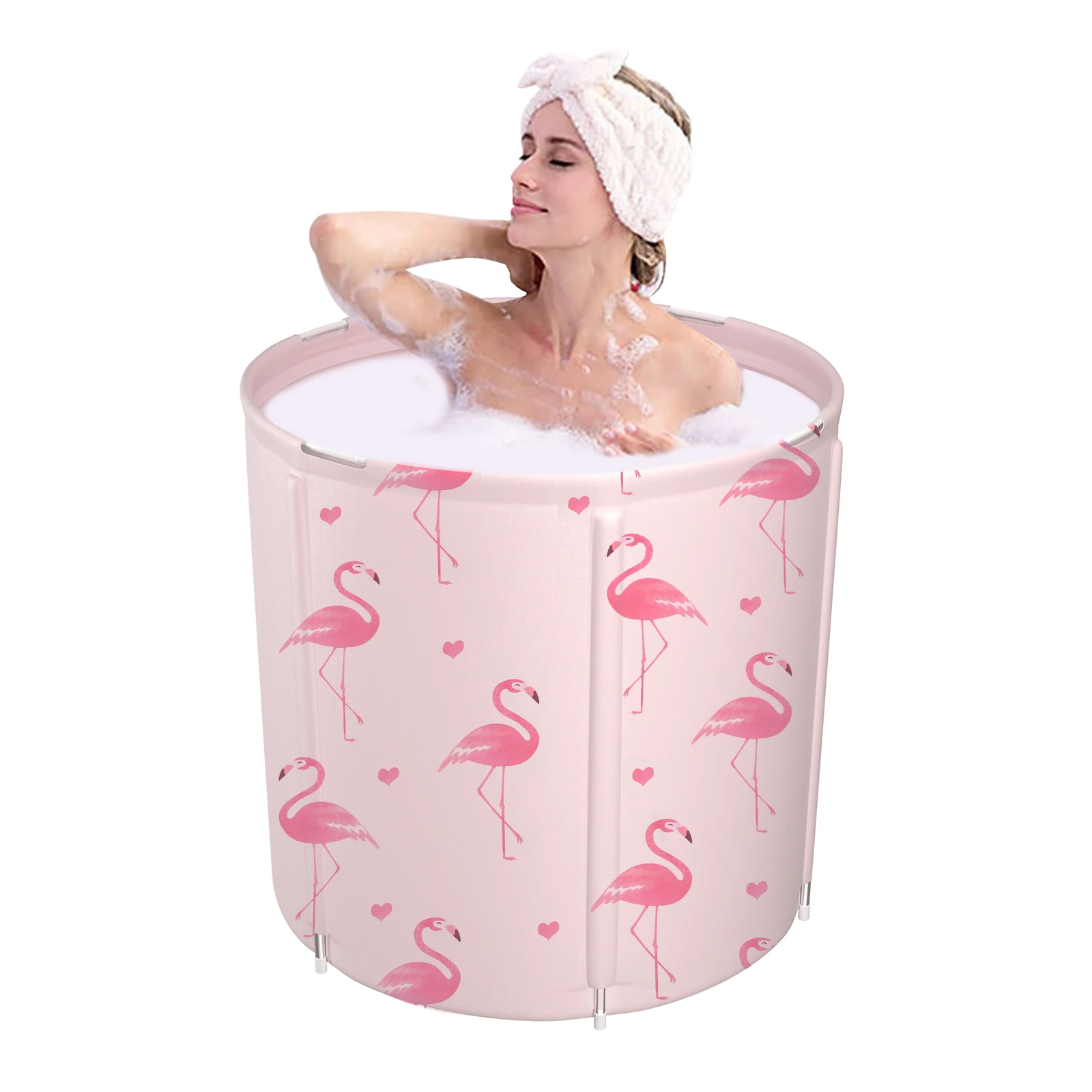 GAPPO Foldable Bathtub SPA Tub Soaking Standing Bath Efficient maintenance of temperature Ideal for Hot bath ice bath