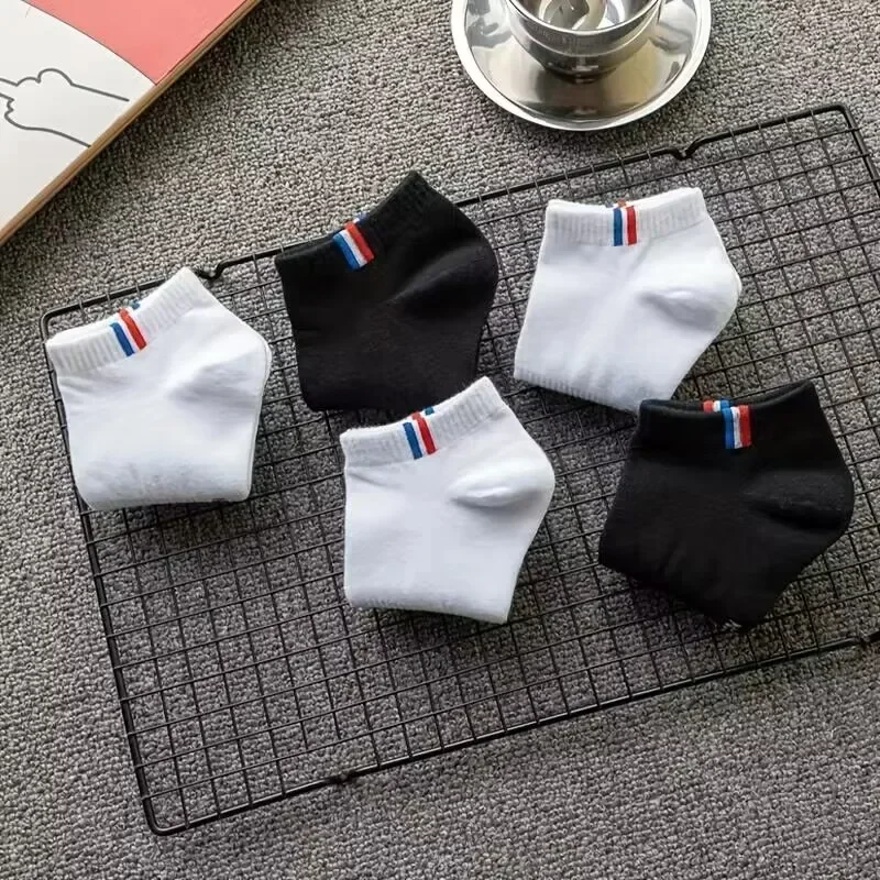 Men's Boat Socks - Breathable Cotton Blend Casual Short Socks | Multi-Pack