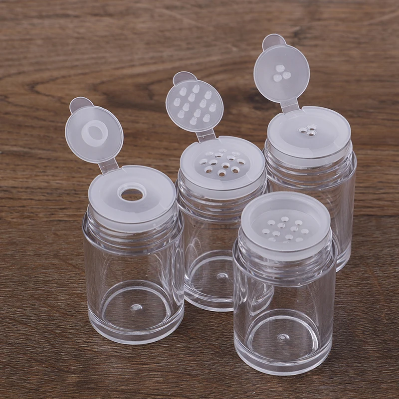 

1/3Pcs Loose Powder Jar With 1/3/12 Holes Refillable Bottles Nail Powder Bottle With Sifter Nail Glitter Powder Container