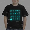 Sprunki Cartoon T-shirt Kids Incredibox Game Anime Clothes Boys Girls Luminous Tees Short Sleeve Fashion Funny Sprunki Tops Gift 1
