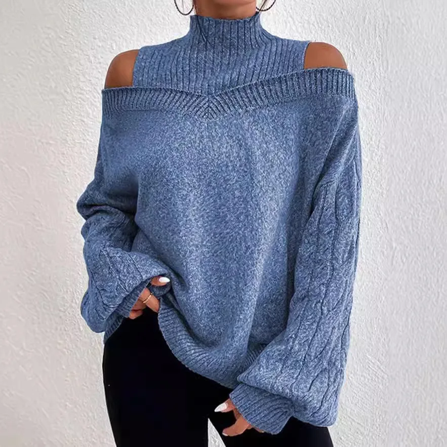 Women Autumn Winter Knitted Sweater