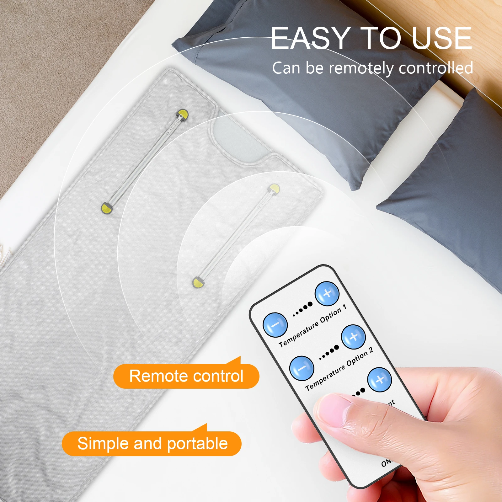 Upgraded weighted blanket Digital blankets for women Weight Loss Body  Shaper sauna heated blanket for weight loss and detox - AliExpress