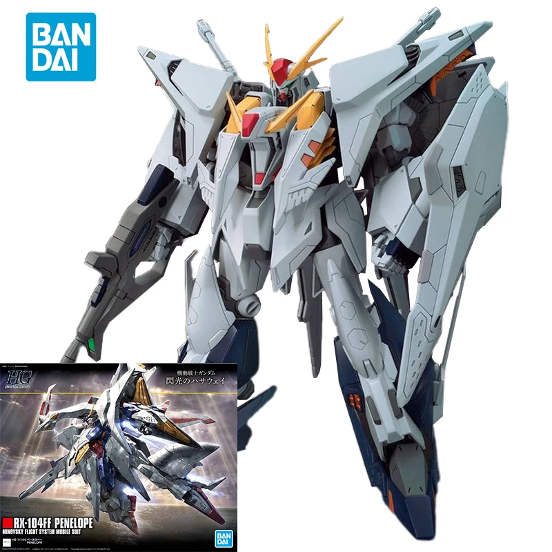Bandai Original Gundam Anime Model Hguc 1 144 Rx 105 Xi Gundam Action Figure Toys For Children Gift Collectible Model Ornaments Aliexpress