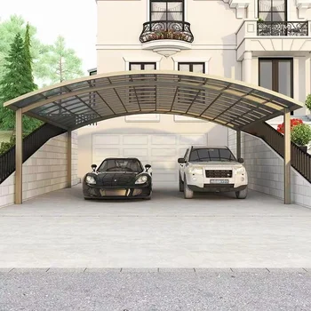 Esterno Cortile Patio Esterno Auto Moto Lega di Alluminio Rv Capannone Carport Porta Baldacchino Telaio Tenda Laterale Pareti Gazebo Tenda 1