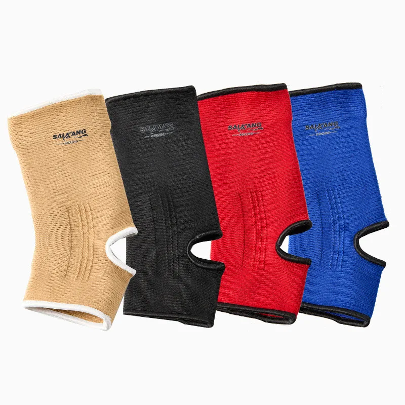 2pcs Boxing Sports Ankle Support Brace MMA Muay Thai Sanda Training Protect Foot Socks Guards Boxing Training Accessories ankle support ankle straps fitness ankle straps ankle support brace boxing foot guards