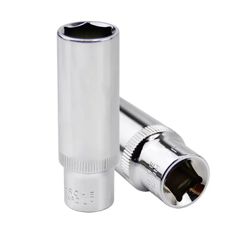50mm Long 1/4 Inch Drive 6 Point Socket 4mm 5mm 6mm 7mm 8mm 9mm 10mm 11mm 12mm 13mm 14mm 2