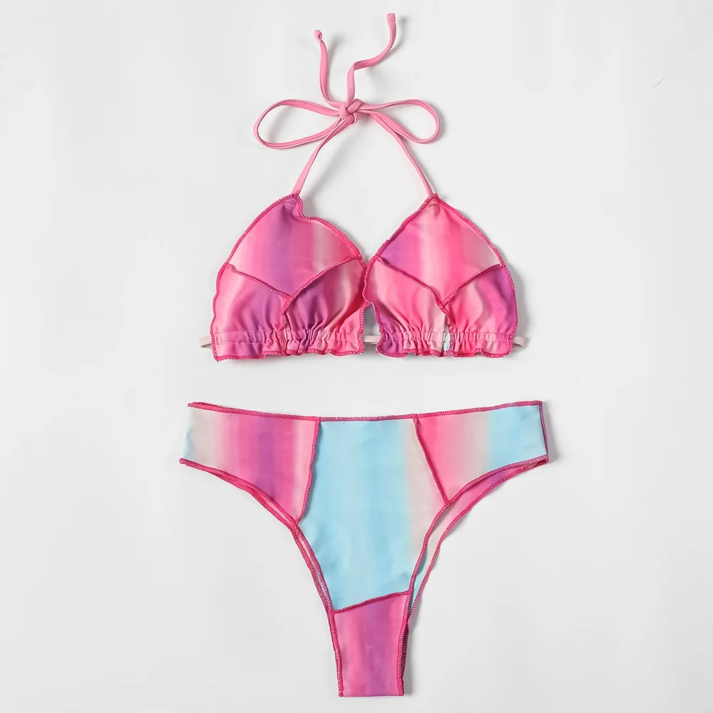 

Соблазнительное бикини 2024, женский купальник микро, мини-стринги, комплекты бикини, бразильский купальник для женщин, женские купальные костюмы