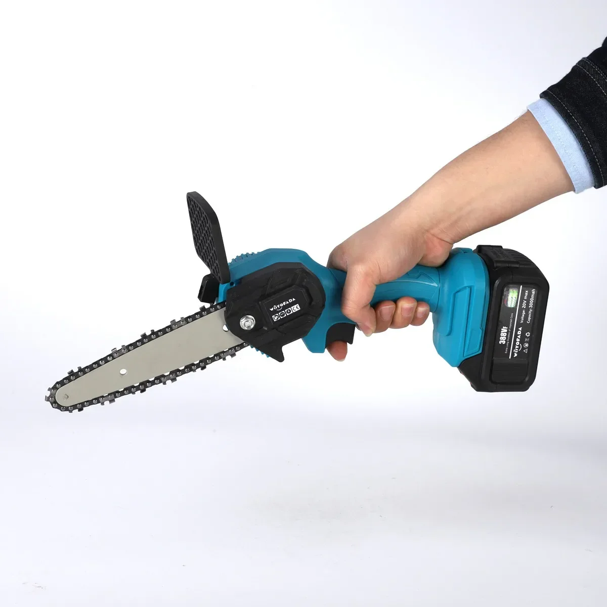 Makita-Mini tronçonneuse électrique sans fil, scie à élaguer, outils de  coupe d'arbres de jardin, batterie 18V, 6 - AliExpress