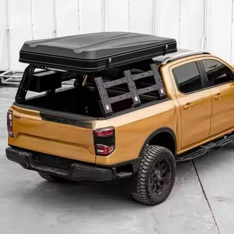 픽업트럭 범용 루프 바스켓 랙 4x4 크로스바 (디맥스, 레인저, BT50, 2022 힐룩스 롤바용)