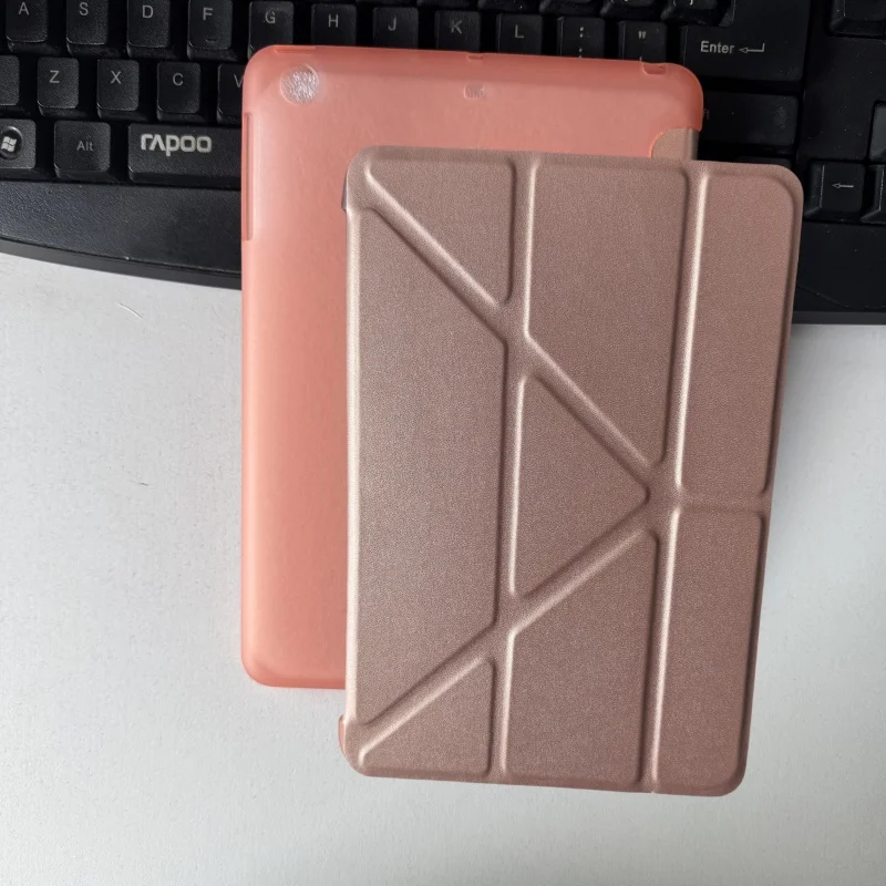 Tri-Fold Y Deformation Silicone Tablet Case, 7.9-inch