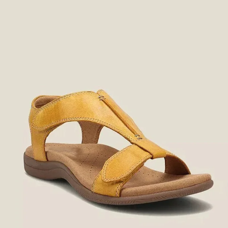 2022 Ankle Strap Lightweight Fashion Sandals Women Summer Open Toes Durable Soft Outdoor Beach Sandals For Women Retro Shoe 