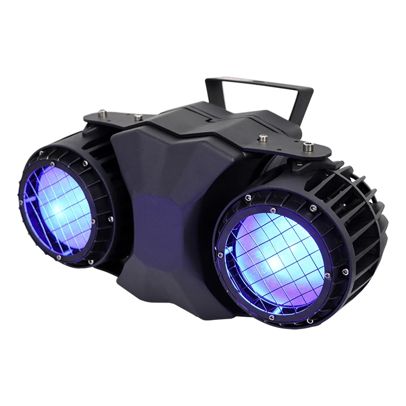 

Waterproof 2x100w COB White Audience Light Warm white & Cool White 2in1 for Outdoor events