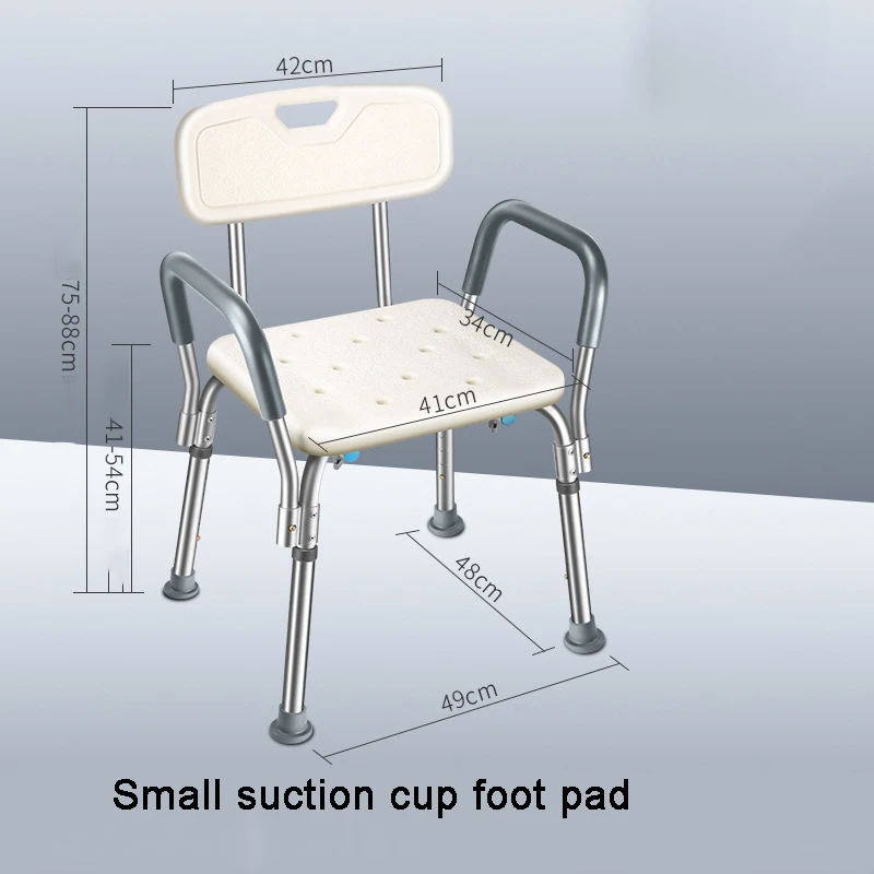 Bathroom And Shower Chair Elderly Folding Bath Chair Furniture Stool Shower Bench Non-slip Bath Chair 6 Gears Height Adjustable 18 Bathroom And Shower Chair Elderly Folding Bath Chair Furniture Stool Shower Bench Non-slip Bath Chair 6 Gears Height Adjustable 12