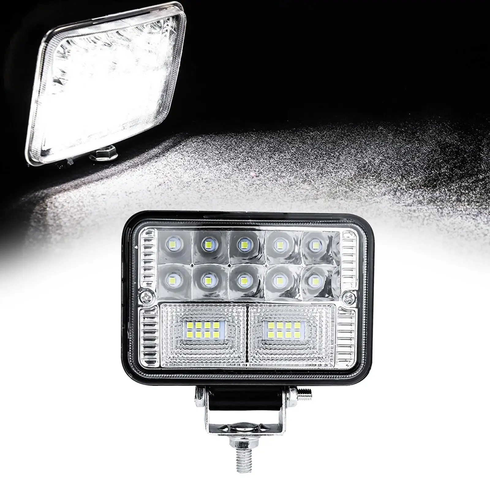 Truck LED 78W 6000K Aluminum Alloy Shell Headlights Work Light 6000LM Light Bar for Motorbike Driving SUV Cars Marine