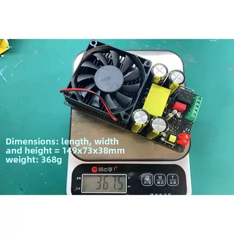 HIFI Fever 고출력 디지털 파워 앰프 모노 2000W 울트라 IRS2092S 스테이지 파워 앰프 보드 서브우퍼